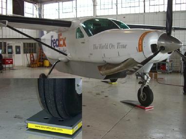 Airplane weighing, weighing an airplane, airplane scale, airplane scales, 